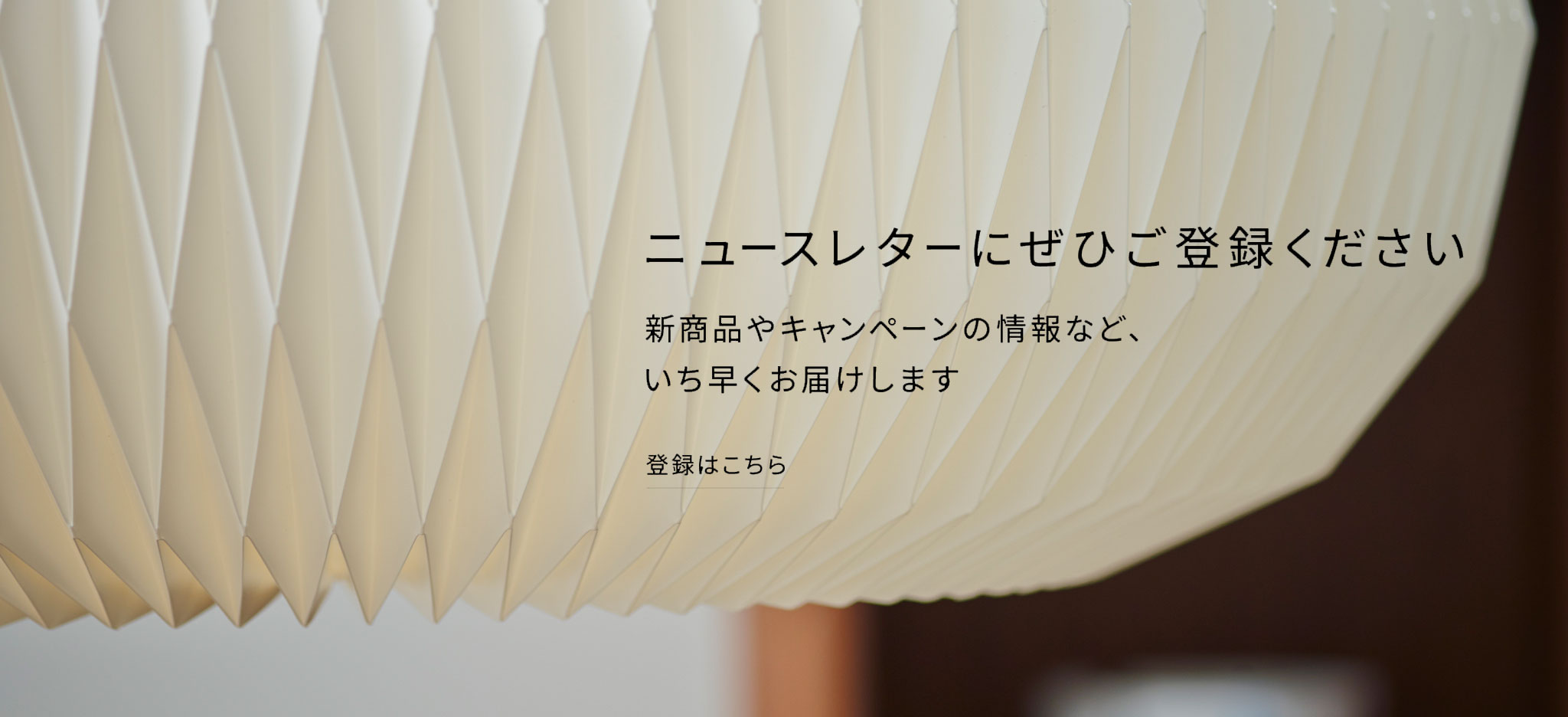 ニュースレター登録